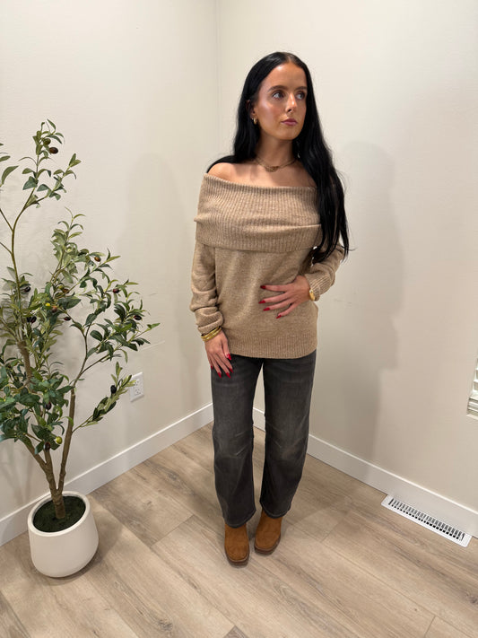 Hattie Off the shoulder sweater