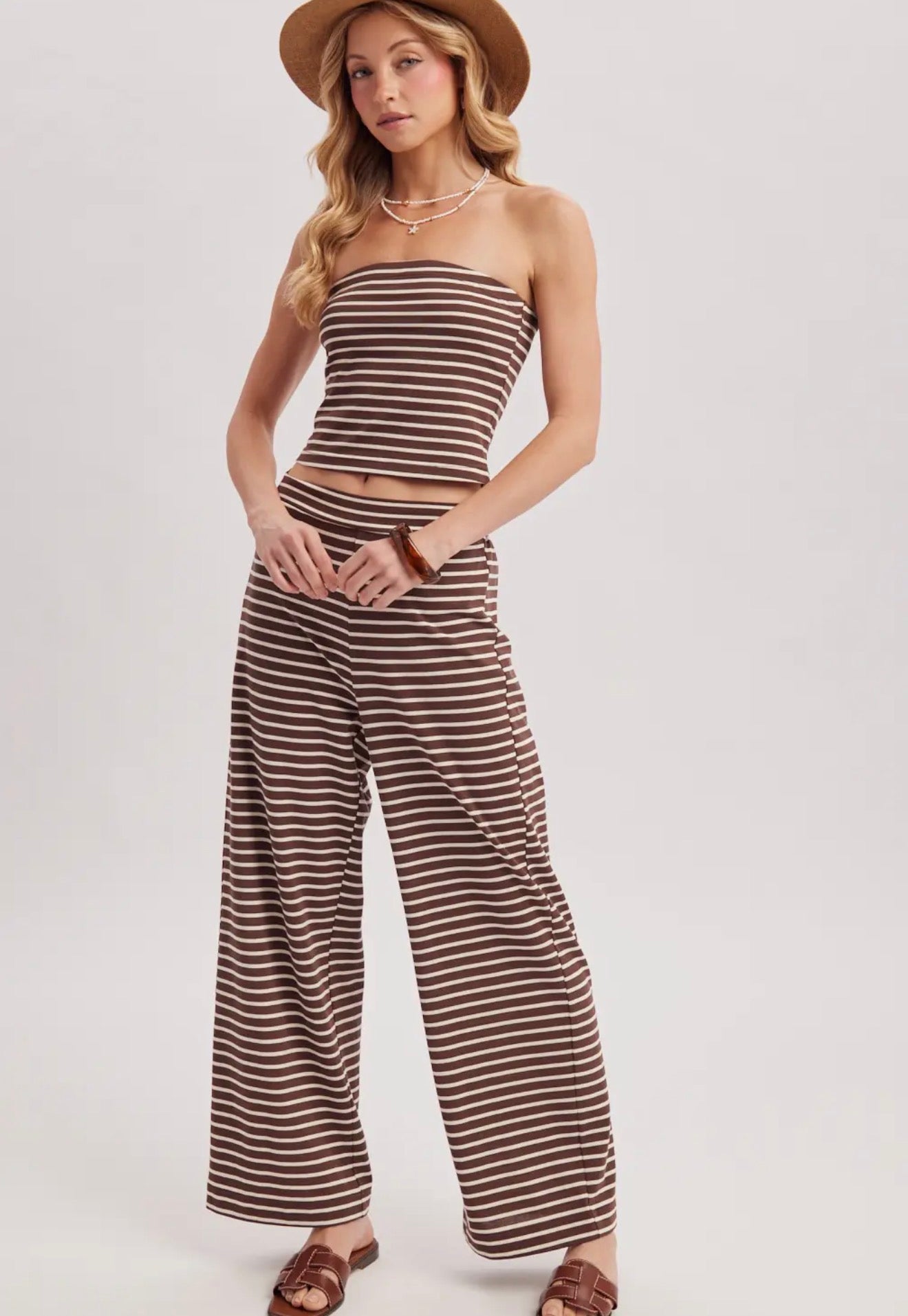 Hannah striped set