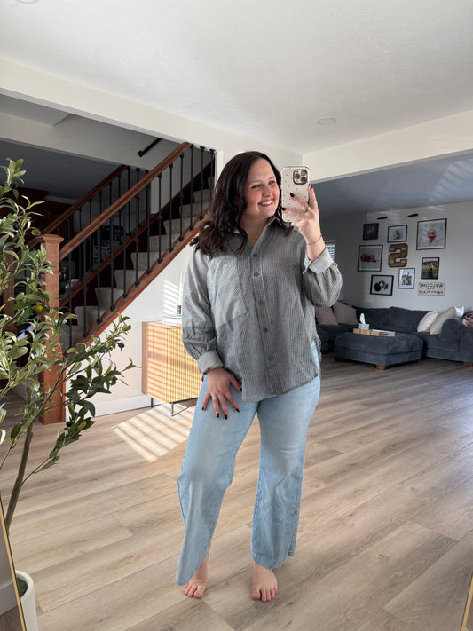 Marlowe button up top