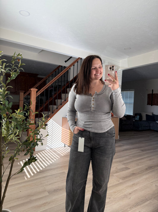 Luna Long Sleeve Henley