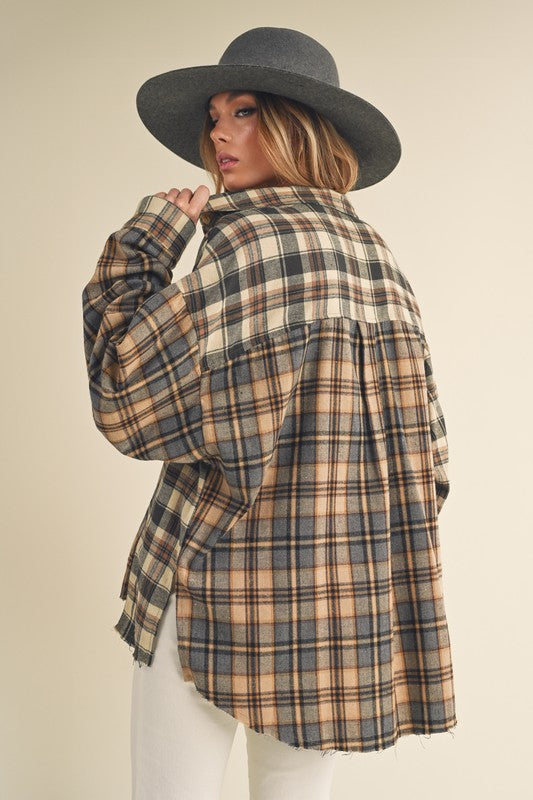 Meadow Flannel Button Down- PREORDER