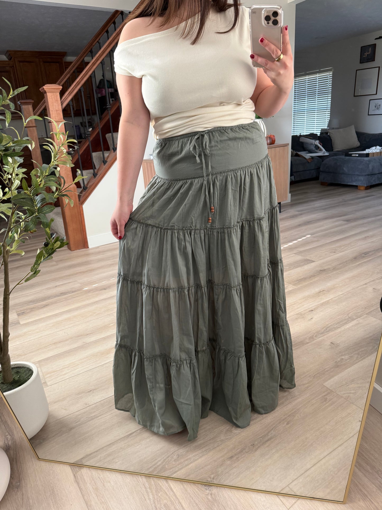 Calla maxi skirt