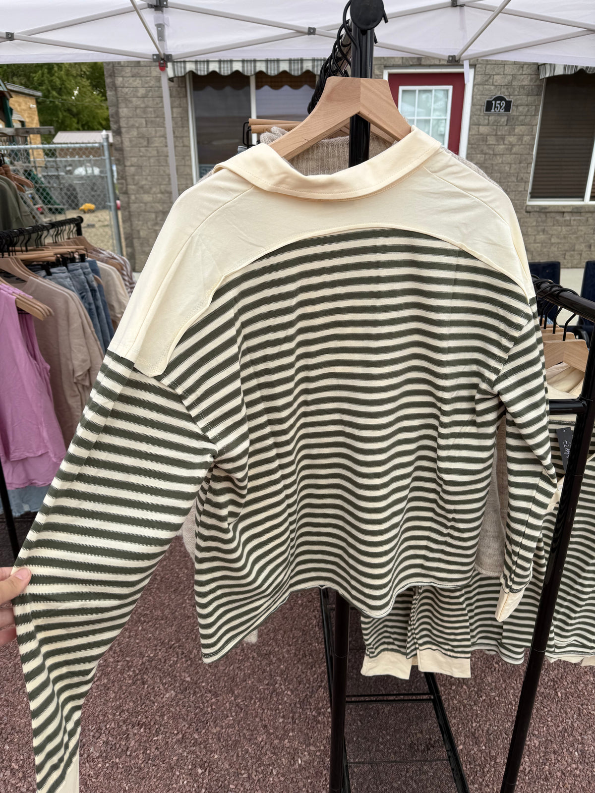 Striped Henley