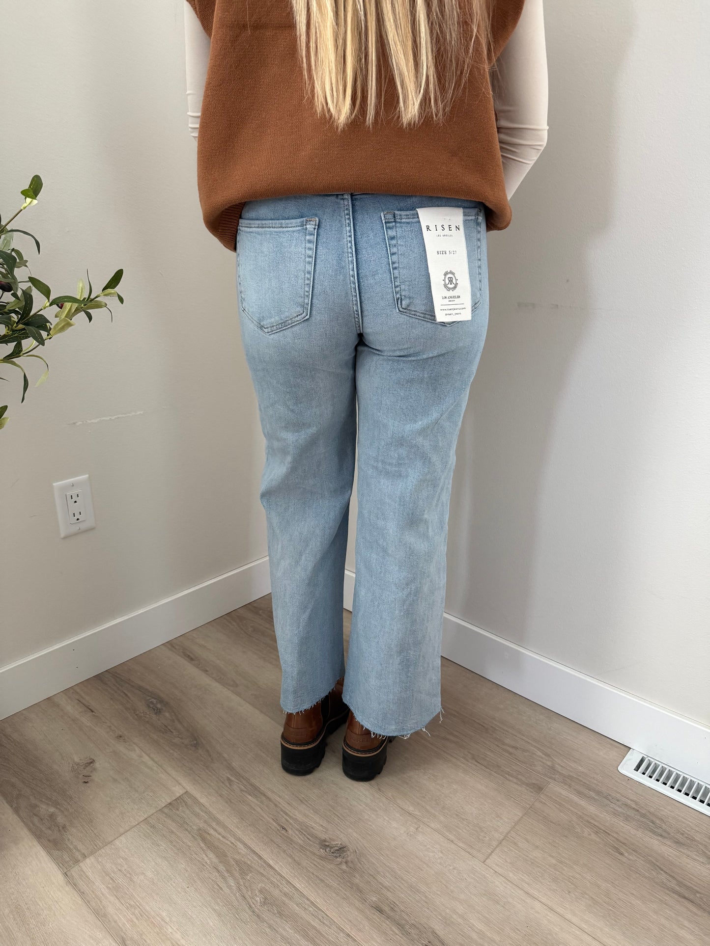 Riley light wash jeans