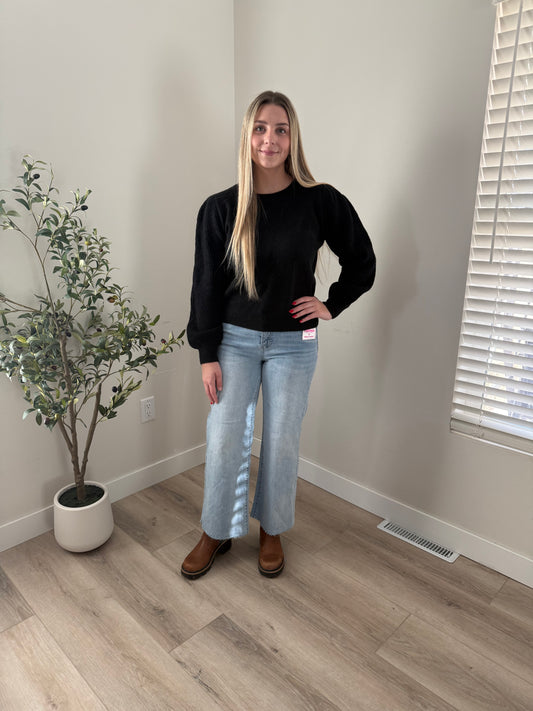 Jenna balloon Sleeve Sweater