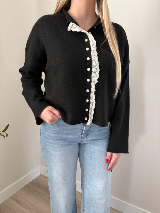 Lyla Lace Cardigan