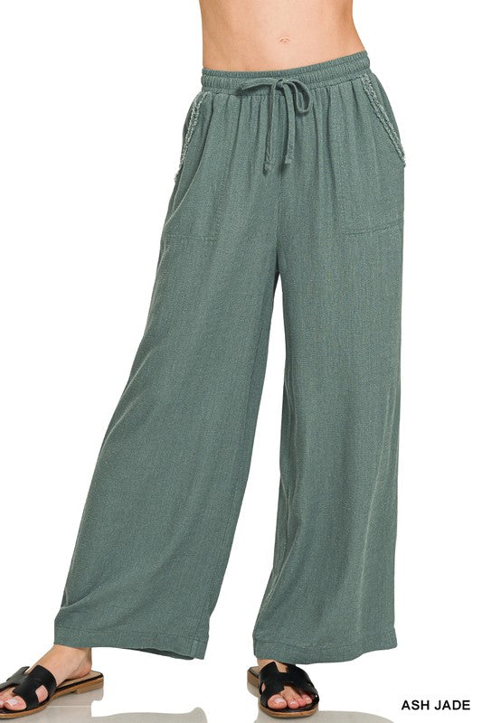 Ella linen pants
