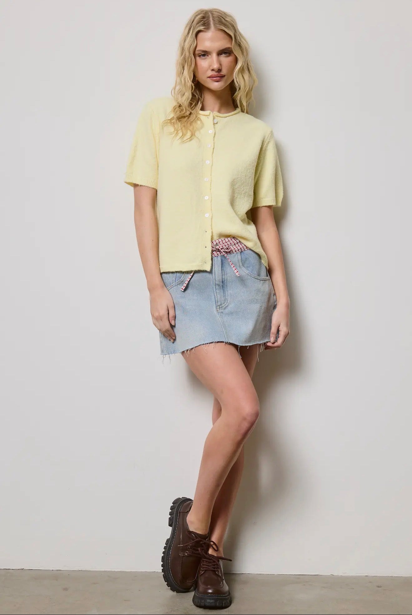 Briar short sleeve cardigan