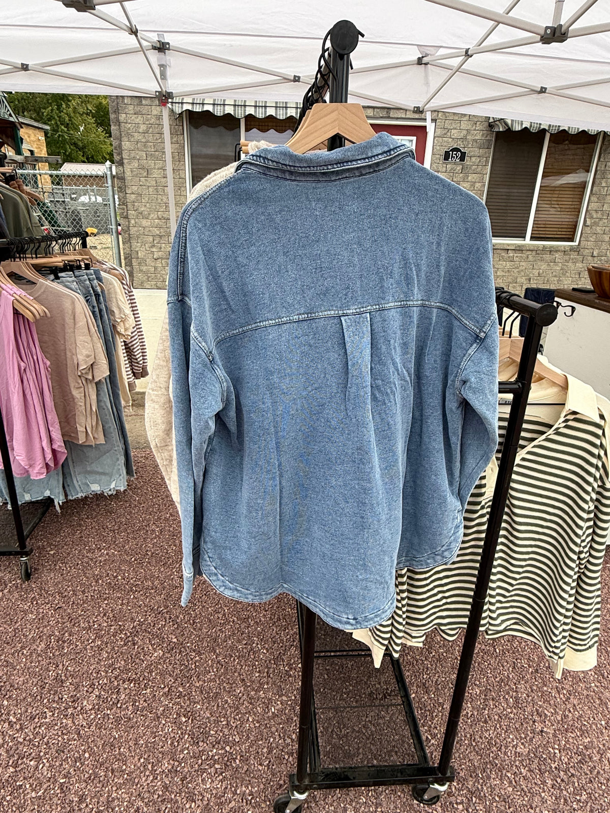 Airy Denim Jacket