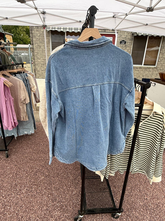 Airy Denim Jacket