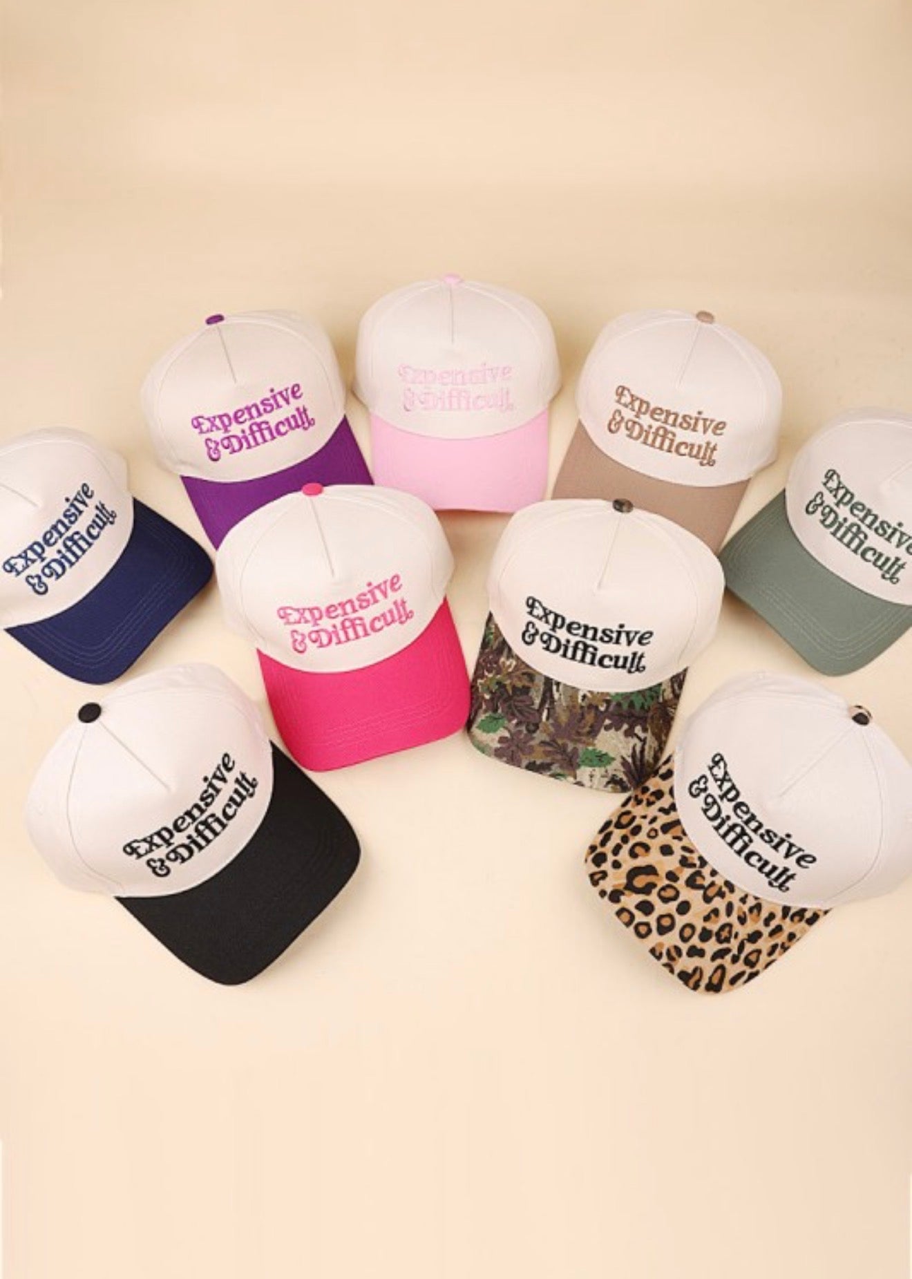 Expensive and difficult cap
