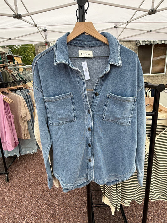 Airy Denim Jacket