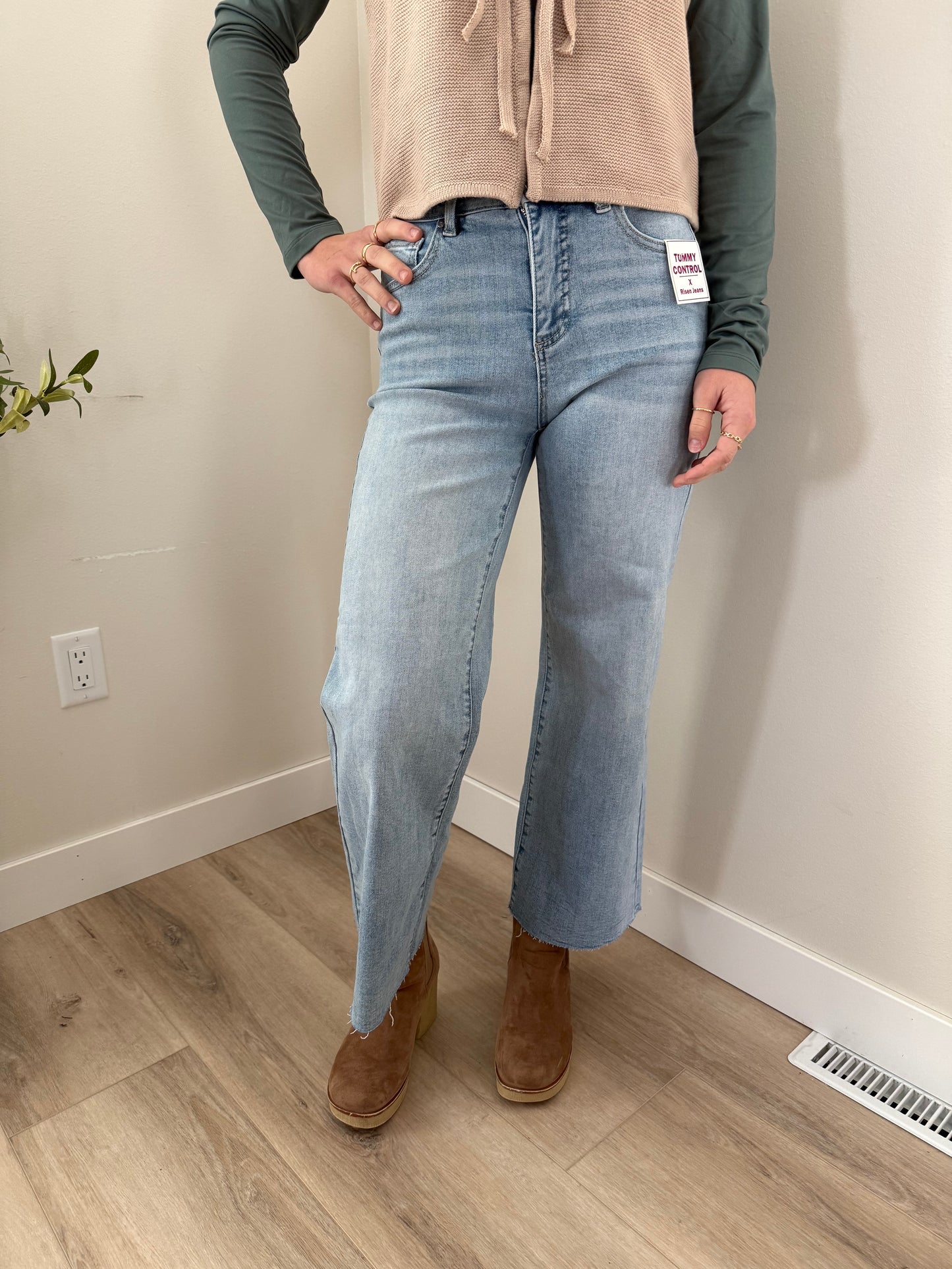 Riley light wash jeans