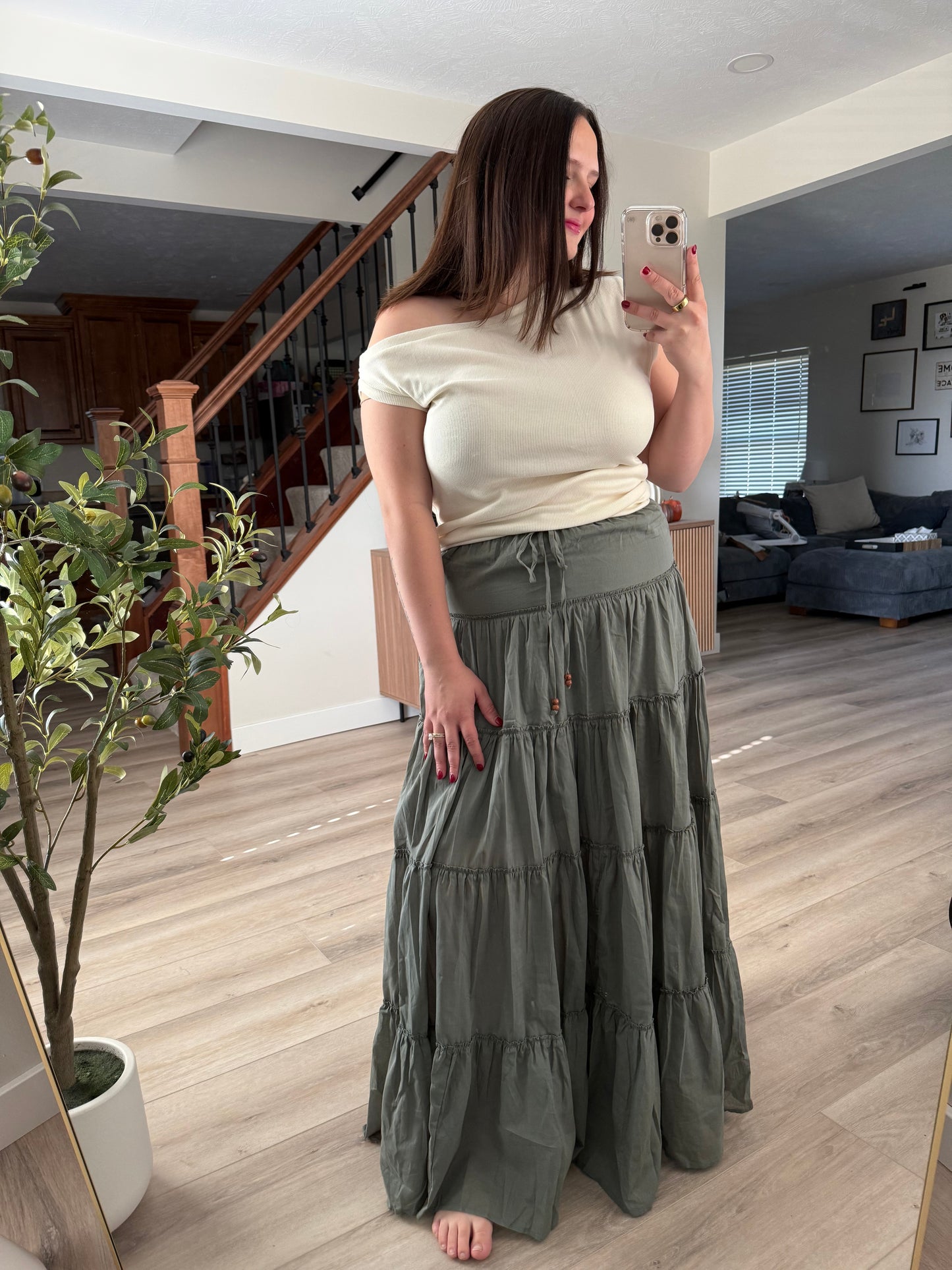 Calla maxi skirt