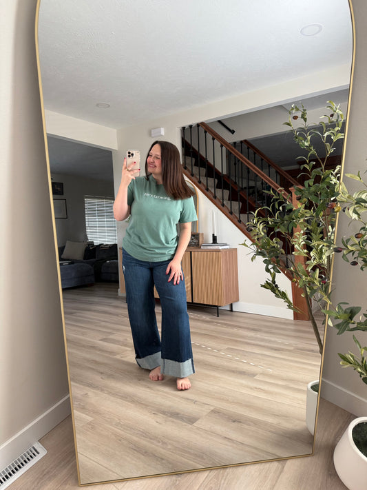 Sienna "He's Farming" tee shirt