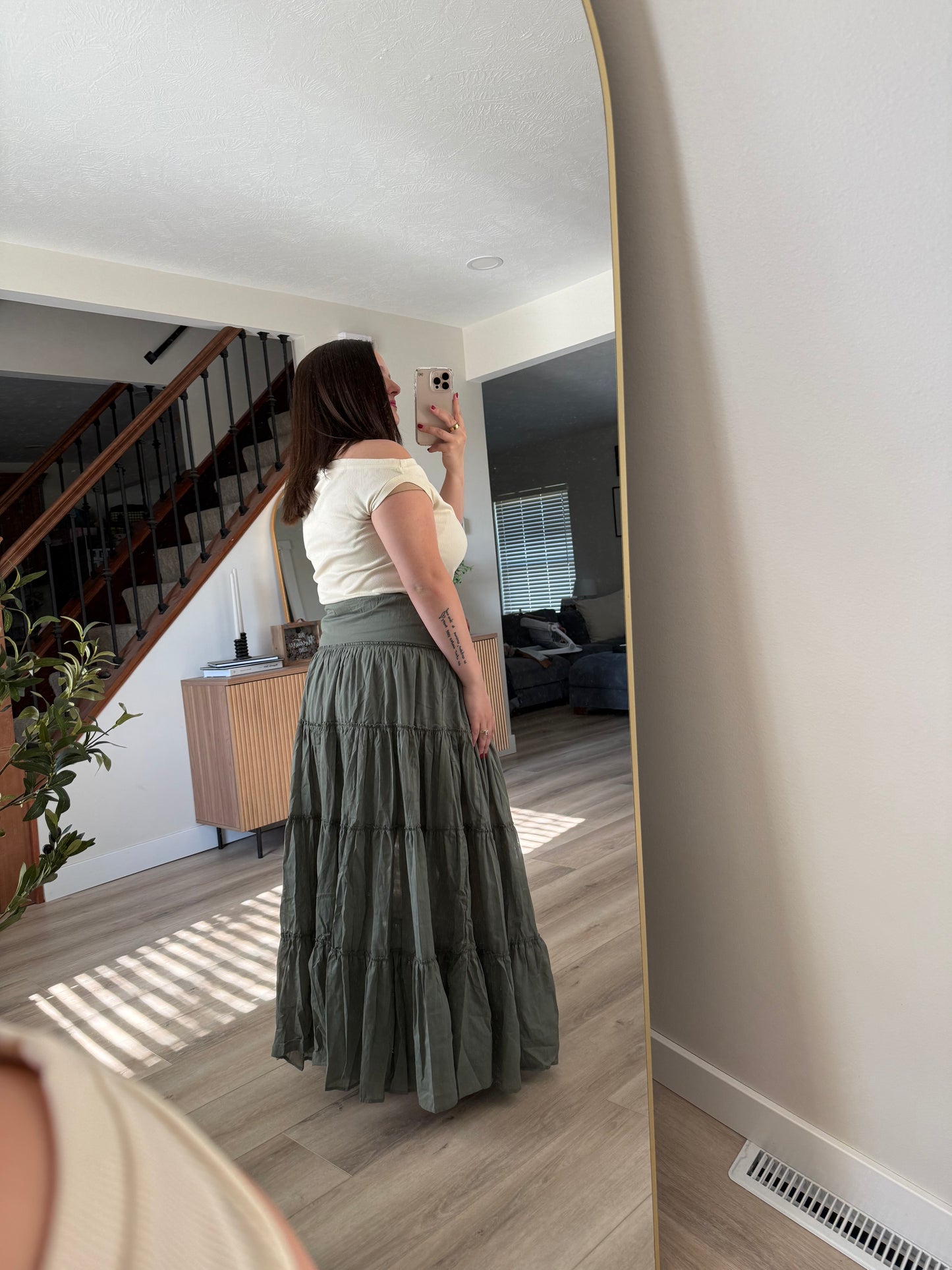 Calla maxi skirt
