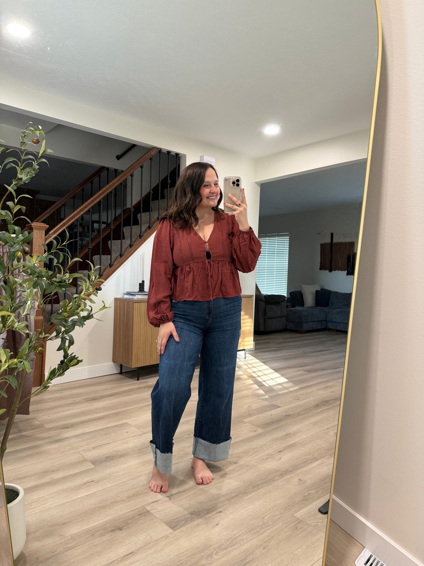 Phoebe Wide Leg Jeans