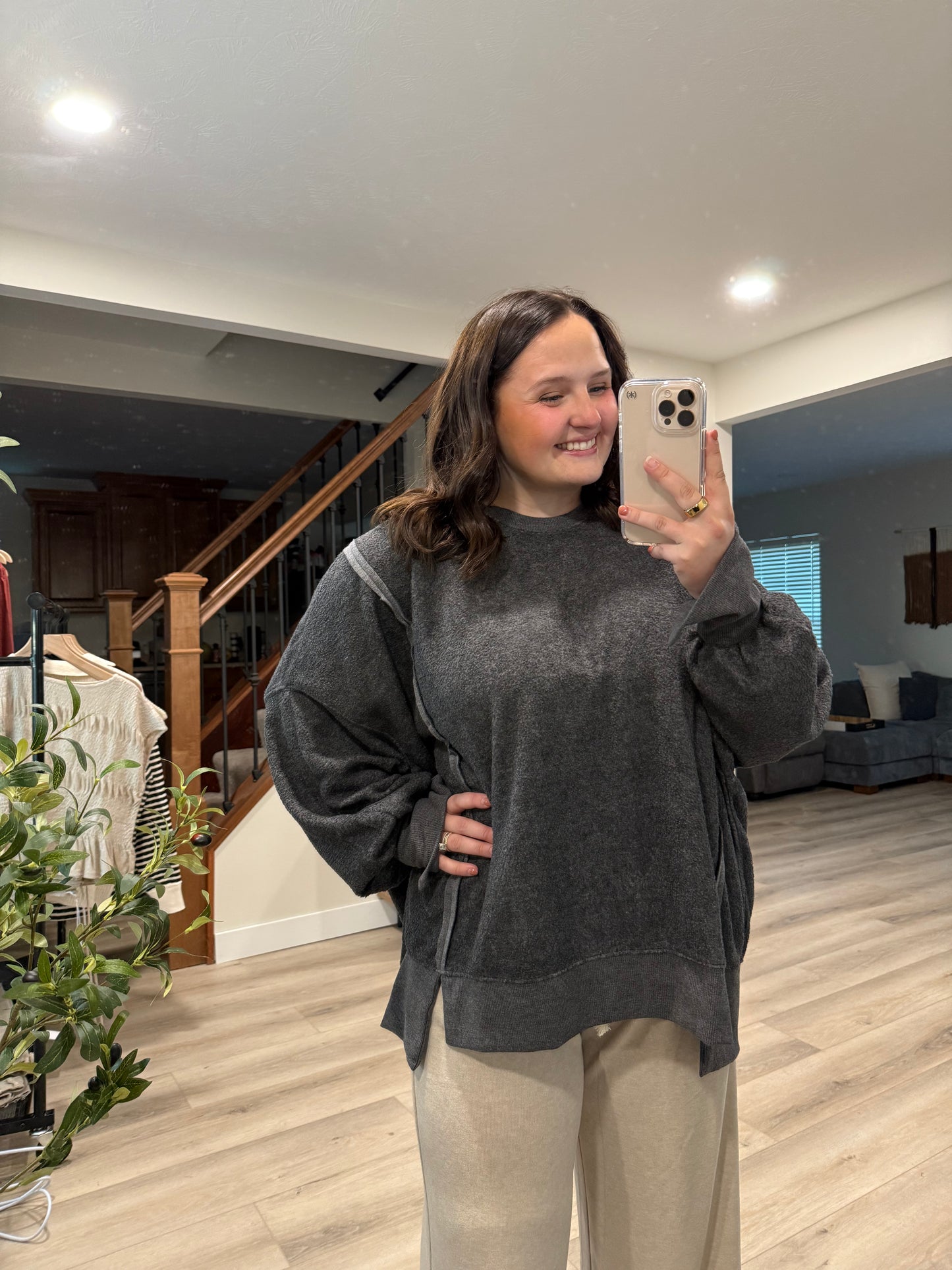 Lila Crewneck Sweatshirt