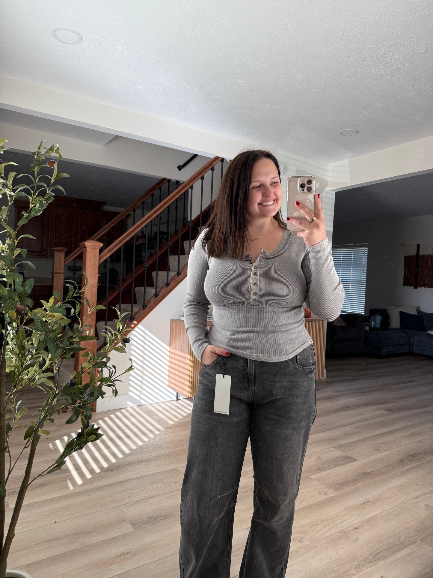 Luna Long Sleeve Henley