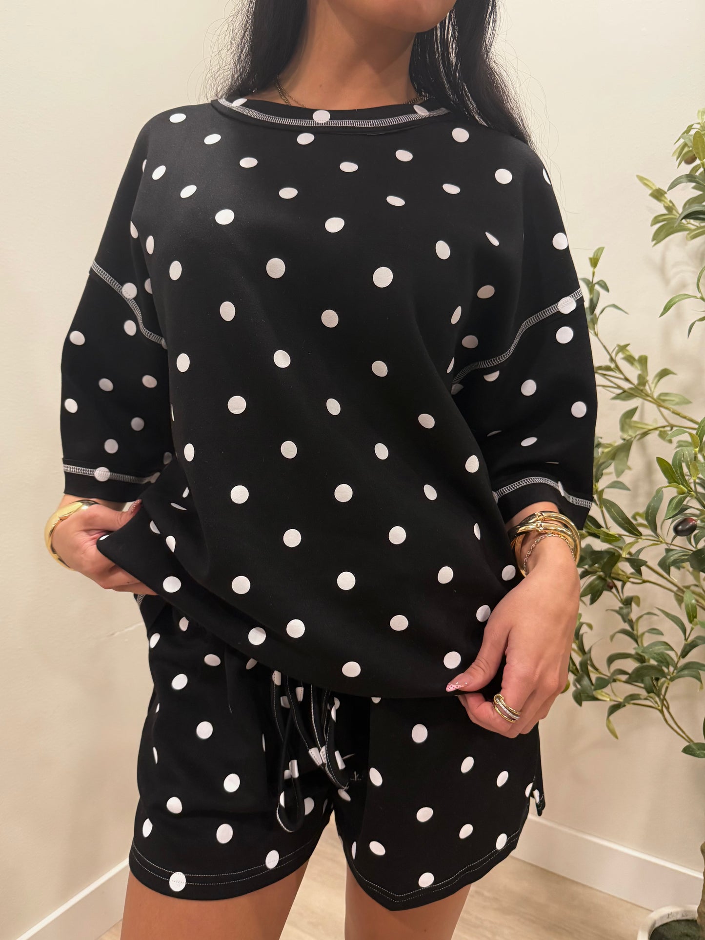 Vienna polka dot set
