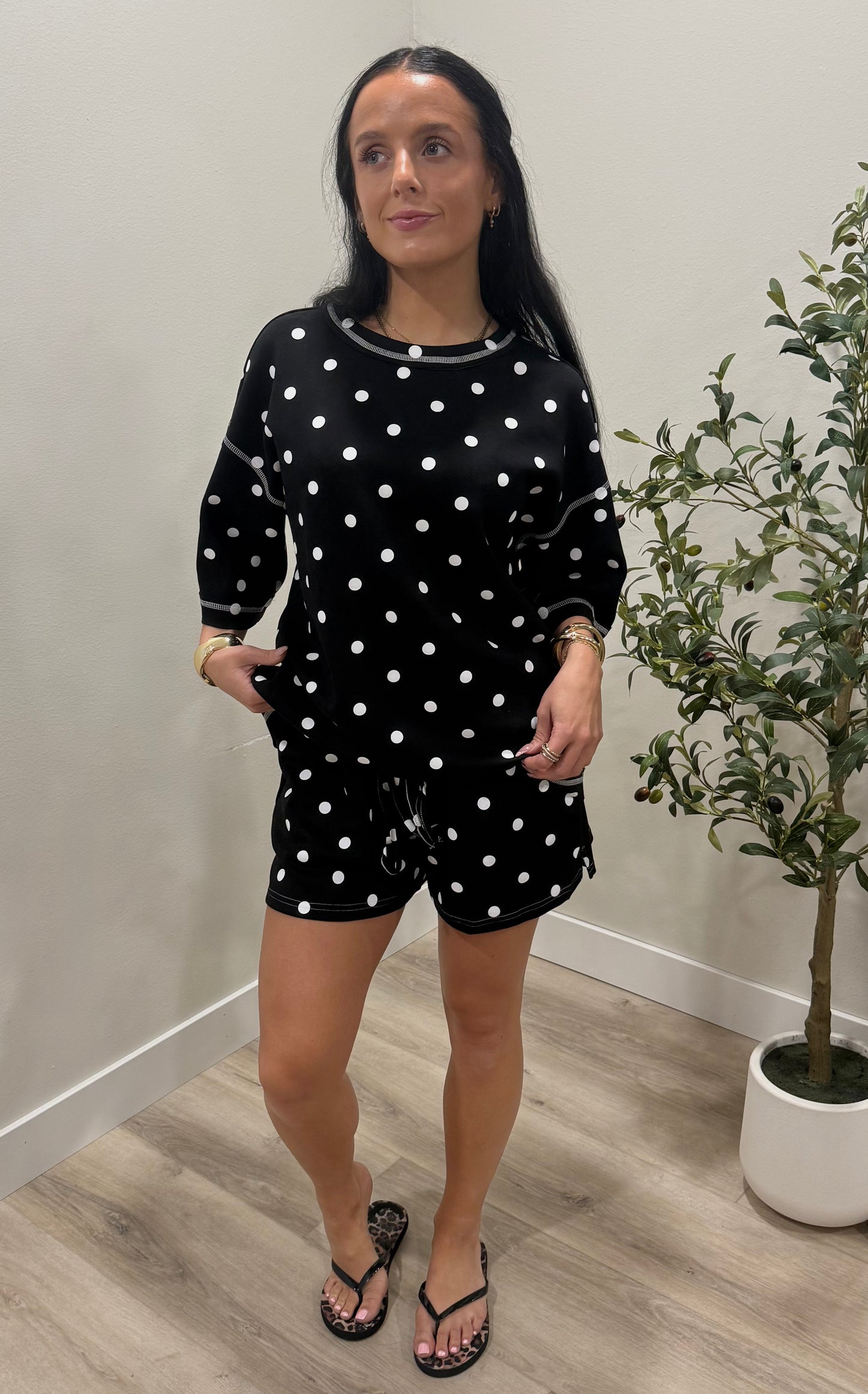 Vienna polka dot set