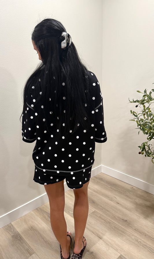 Vienna polka dot set