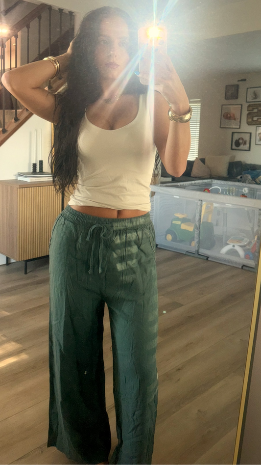 Ella linen pants